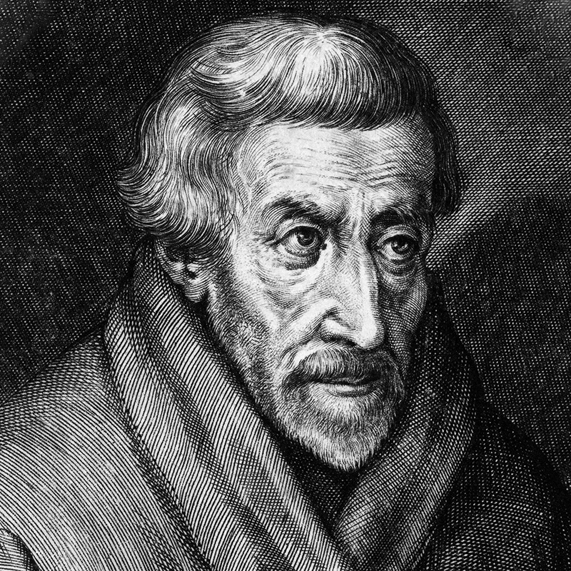 Petrus Canisius – Kupferstich, etwa 1600, Quelle: Wikipedia