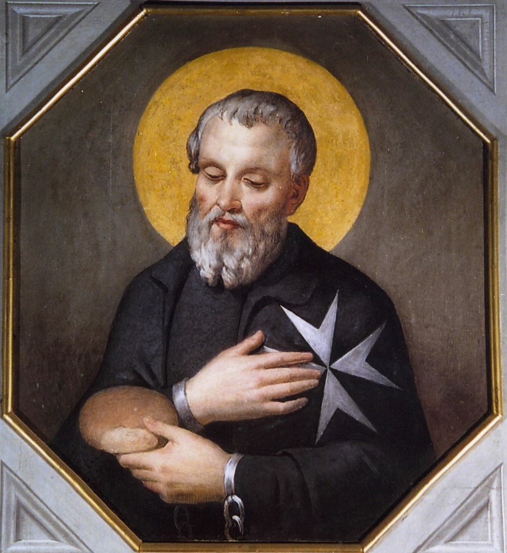 Gerhard Sasso – Fresko in der Kapelle des Großmeisteramtes in Rom, Quelle: wikipedia