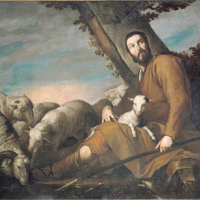 Jakob hütet die Herden Labans von Jusepe de Ribera, © Museo Cerralbo Madrid