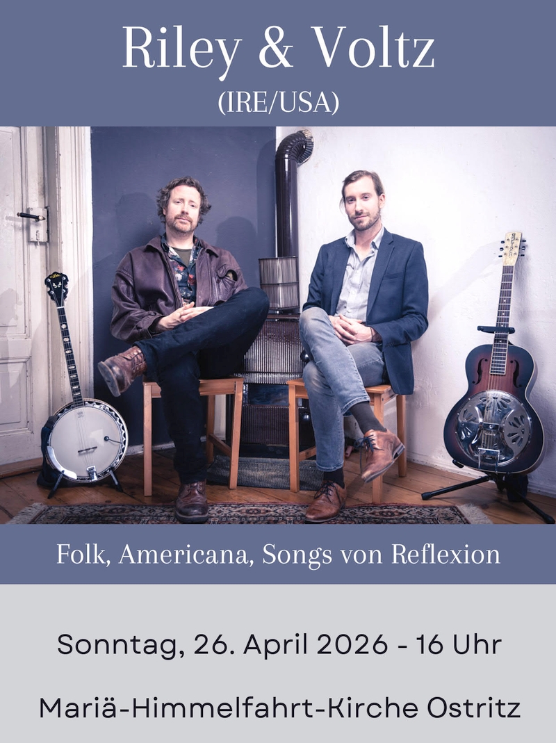 Plakat Riley und Voltz